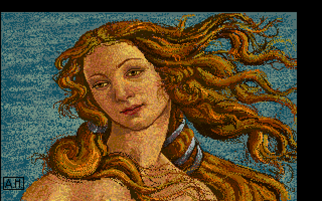Venus - DeluxePaint Demo Image, an Amiga Image by Electronic Arts