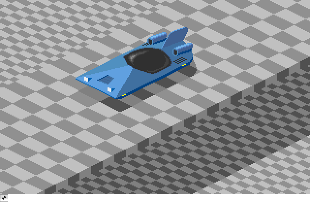 Car, an Amiga Animation by Imaginetics Inc.