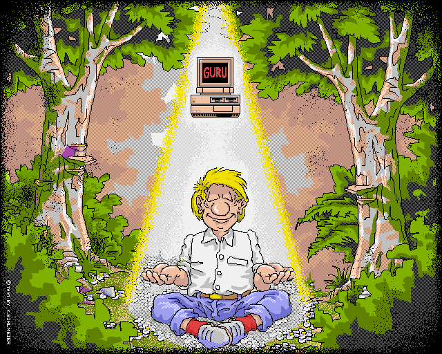 Hermann Calendar  June, an Amiga Image by Karl Bihlmeier
