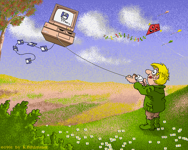 Hermann Calendar  September, an Amiga Image by Karl Bihlmeier