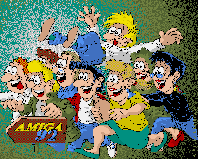 Hermann Calendar  October, an Amiga Image by Karl Bihlmeier