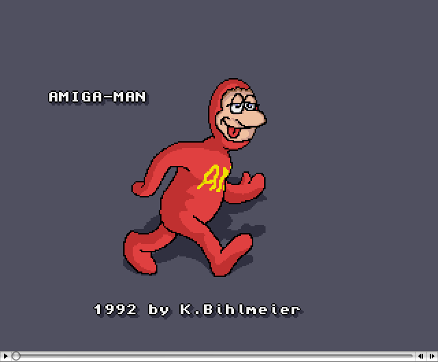 Amiga-Man, an Amiga Animation by Karl Bihlmeier