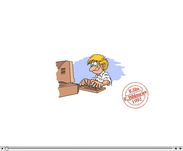 Hermann der User, K&ouml;ln 1992, an Amiga Animation by Karl Bihlmeier