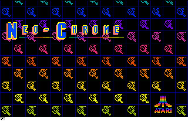 NEO-CHROME – NEOchrome Demo Image, an Atari Animation by Atari Corp.