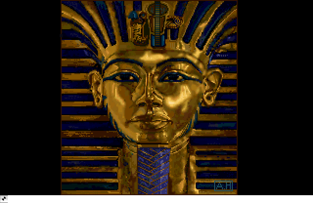 Tut 256  DeluxePaint Demo Image, an IBM Compatibles Image by Electronic Arts