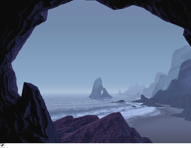 Seascape  Fog, an IBM Compatibles Animation by Mark J. Ferrari