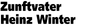 Zunftvater Heinz Winter