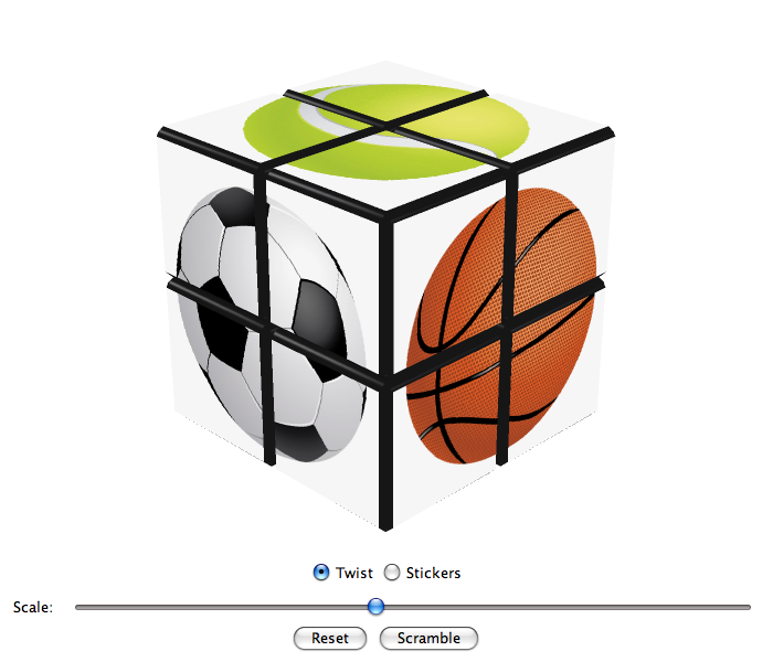 Virtual Cubes Pocket Cube Picture Cubes Sports Balls Cube