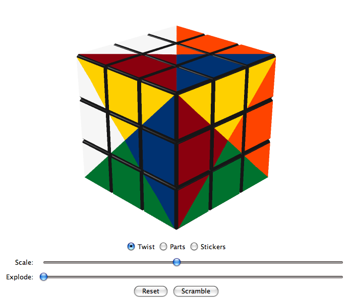 Virtual Cubes Rubik's Cube FourColored Faces Ultimate Cube