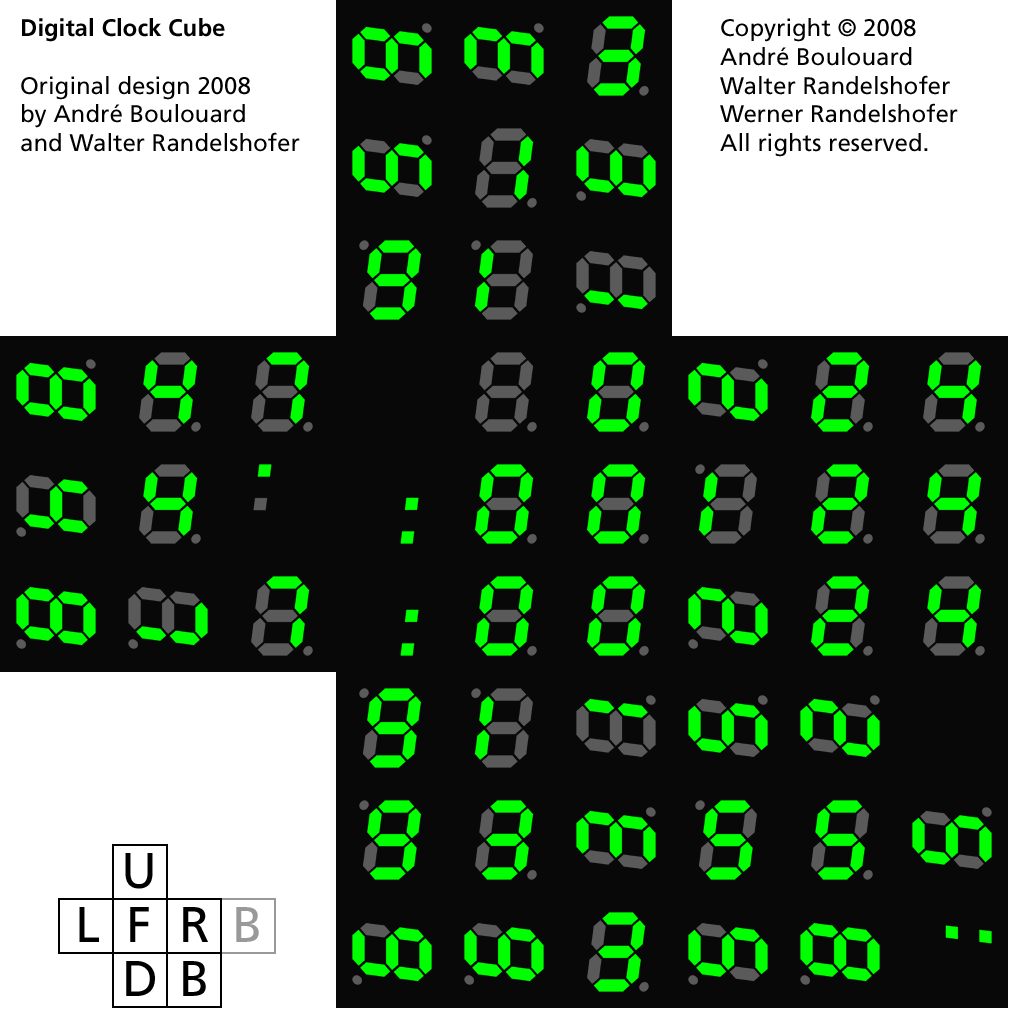Virtual Cubes Rubik's Cube Picture Cubes Digital Clock Cube