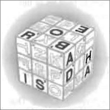 Connect letters diagonally and around edges