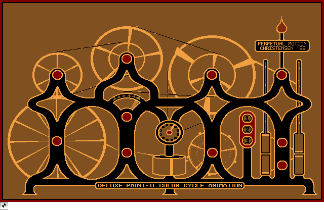 Perpetual Motion, an Amiga Animation by Christensen