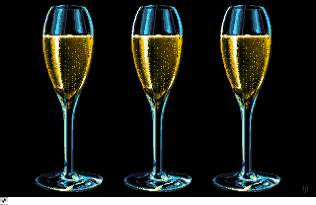 Champagne, an Amiga Animation by Commodore