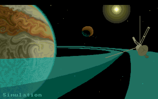 Saturn, an Amiga Image by Commodore