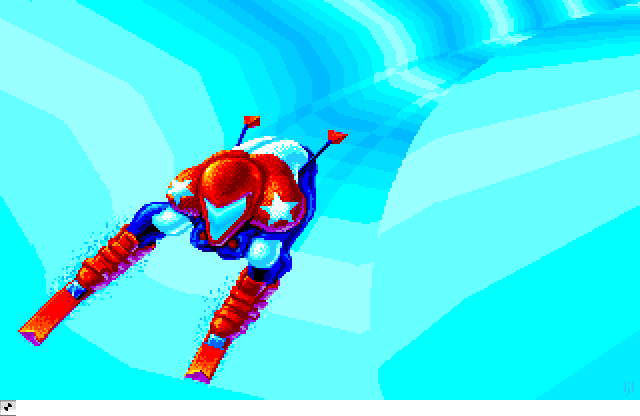 Skier, an Amiga Animation by Commodore