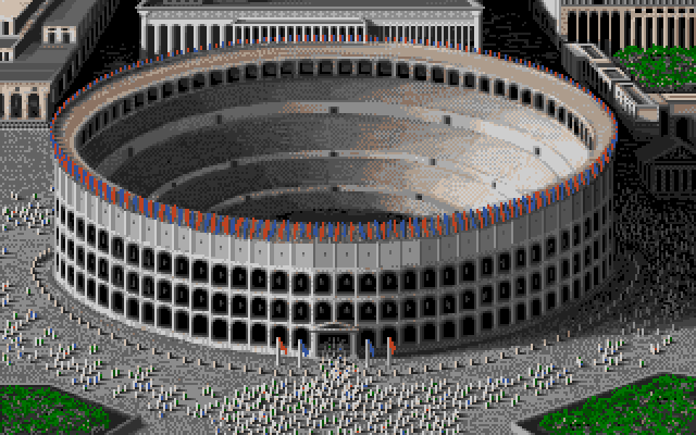 Colloseum  Centurion: Defender of Rome, an Amiga Image by Jim Sachs