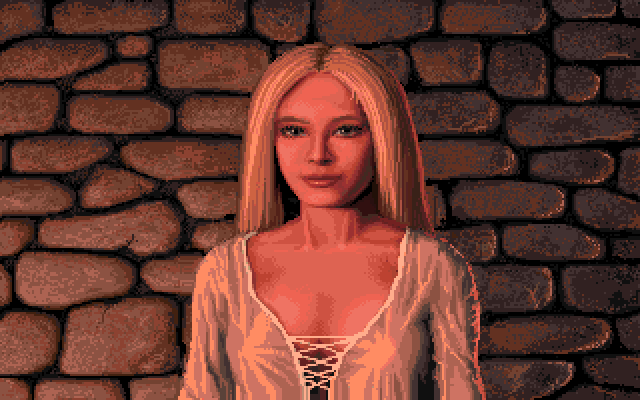 Anne of Lancashire  Defender of The Crown 2, an Amiga Image by Jim Sachs
