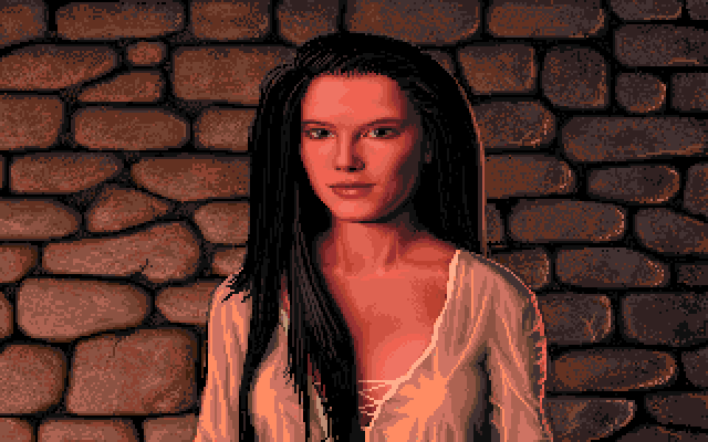Katharine of Nottingham  Defender of The Crown 2, an Amiga Image by Jim Sachs