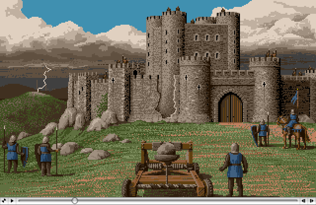 Wallingford Conquered  Defender of The Crown, an Amiga Animation by Jim Sachs