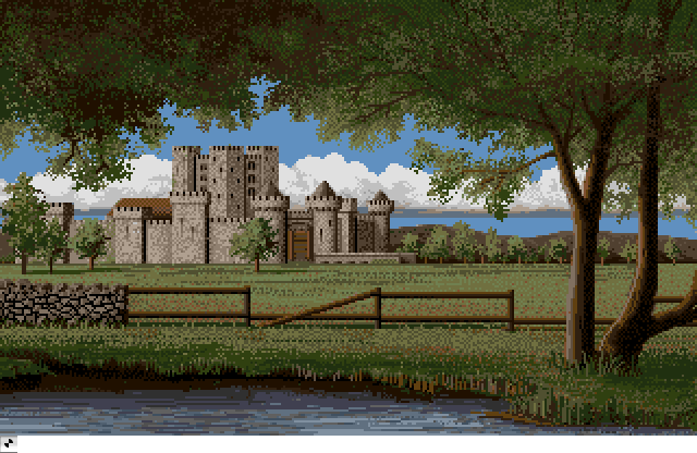 Torquilstone Castle  Defender of The Crown, an Amiga Animation by Jim Sachs