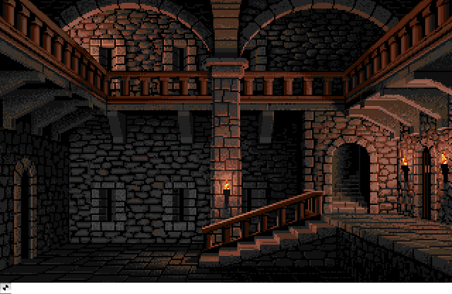 Torquilstone Hall  Defender of The Crown, an Amiga Animation by Jim Sachs