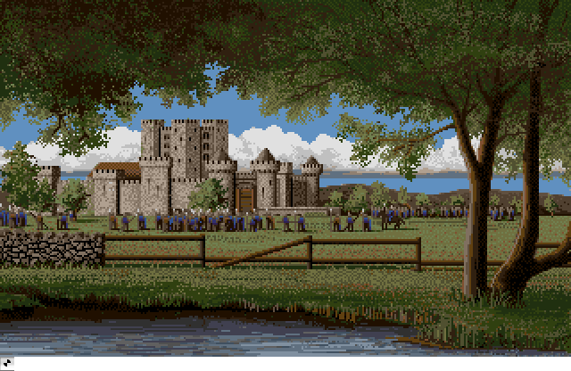 Torquilstone Under Siege  Defender of The Crown, an Amiga Animation by Jim Sachs