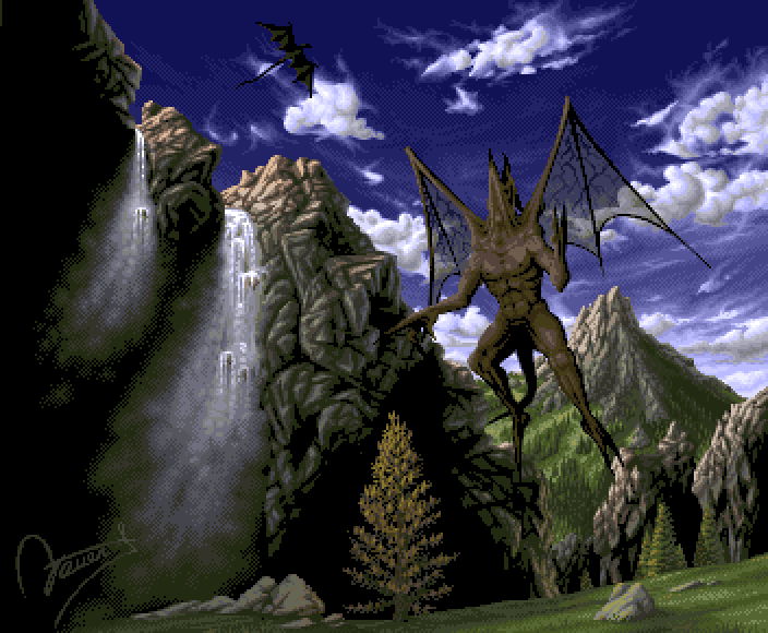 >Level 2  Agony, an Amiga Image by Psygnosis