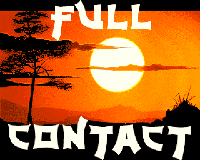Intro Background - Full Contact, an Amiga Image by Team 17 Software Ltd.