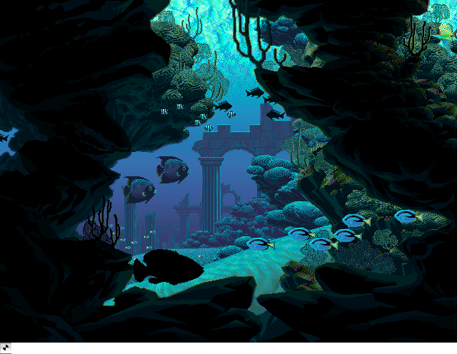 Aquarius  Day, an IBM Compatibles Animation by Mark J. Ferrari