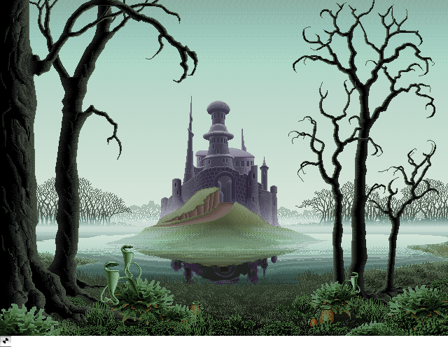 Swamp Cathedral  Day, an IBM Compatibles Animation by Mark J. Ferrari