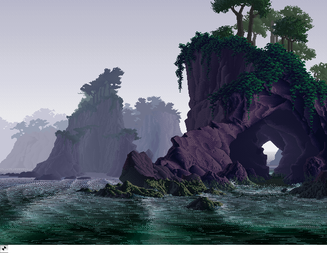 Rough Seas  Day, an IBM Compatibles Animation by Mark J. Ferrari