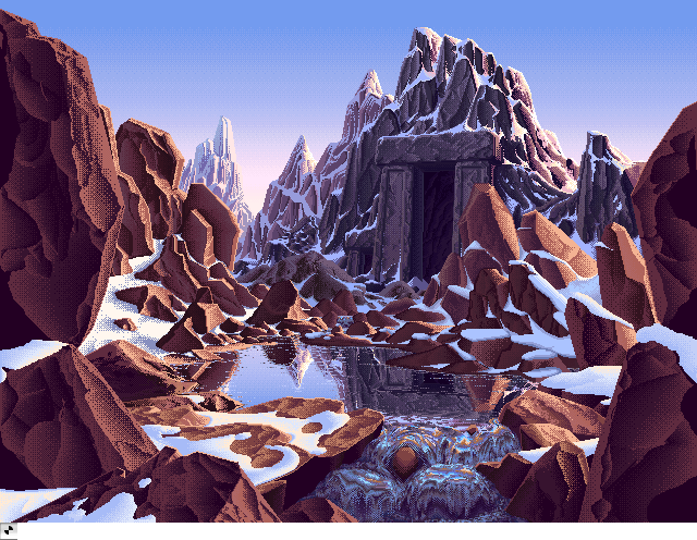 Mountain Stream  Afternoon, an IBM Compatibles Animation by Mark J. Ferrari