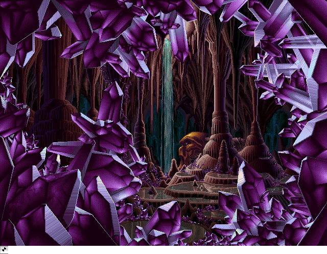 Crystal Caves  Day, an IBM Compatibles Animation by Mark J. Ferrari