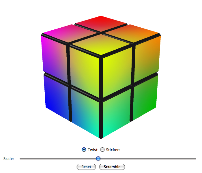LSD Cube (RGB Gradient Cube)