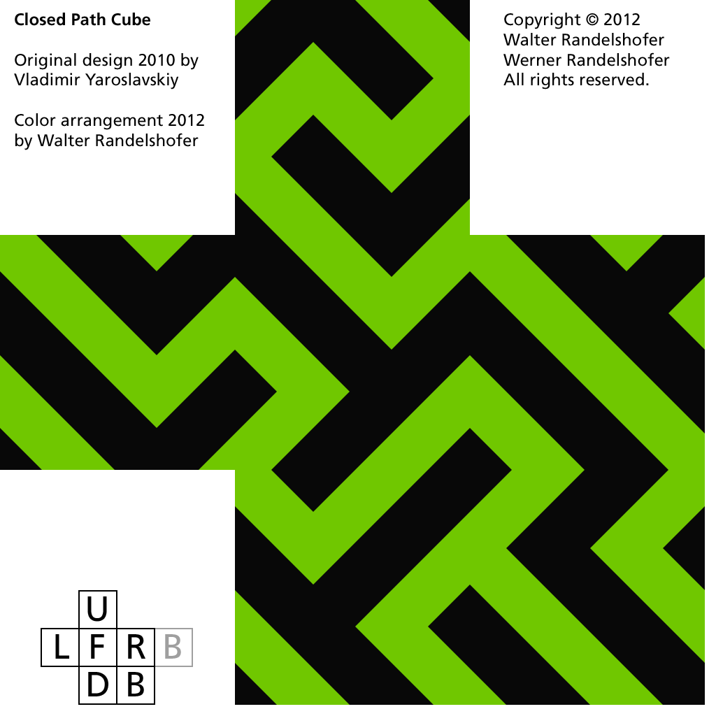 Virtual Cubes Rubik's Cube Picture Cubes Closed Path Cube