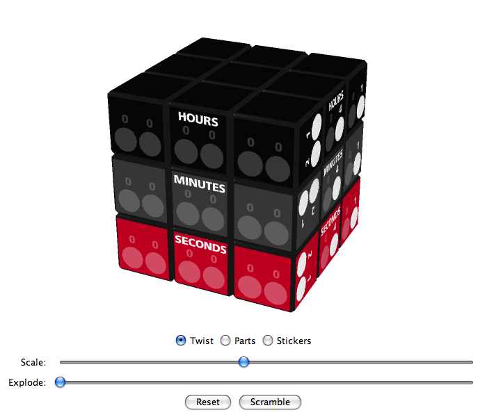 Virtual Cubes Rubik's Cube Picture Cubes Binary Clock Cube