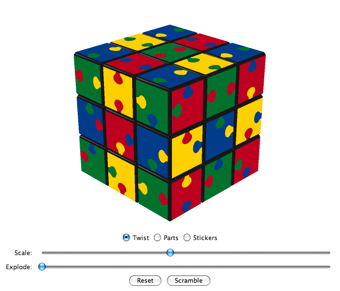 Virtual Cubes Rubik's Cube Picture Cubes JigSaw Cube