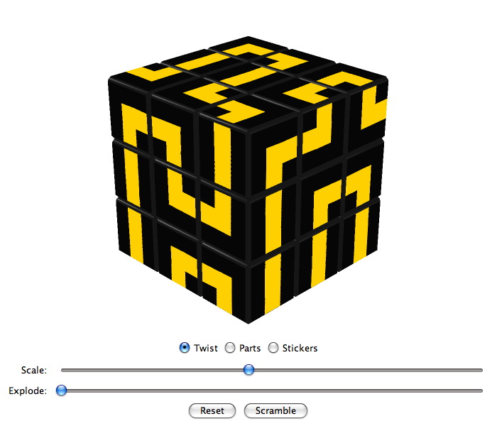 Virtual Cubes Rubik's Cube Picture Cubes Maze Cube
