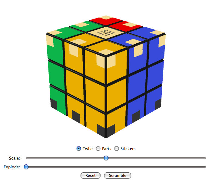 Virtual Cubes Rubik's Cube Sub Cubes SubCube